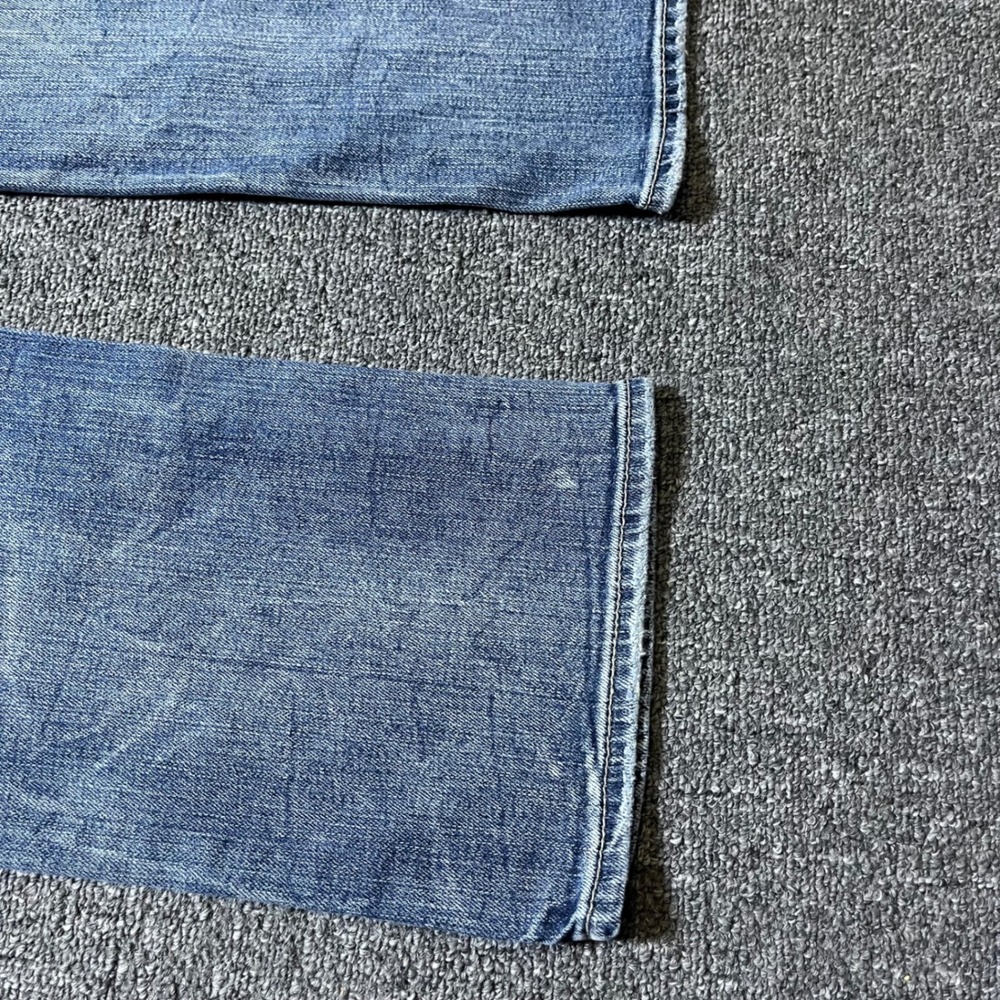 Vintage Silver Jeans Lola Bootcut Jeans Size 28 Blue Light Wash Y2K Low Rise - Picture 4 of 9